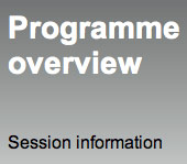 Programme overview - Session information