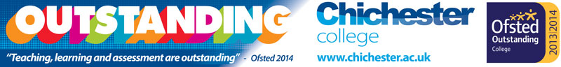 Chichester College is officially OUTSTANDING - Ofsted 2014
