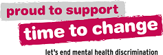 Supporting Time to Change logo